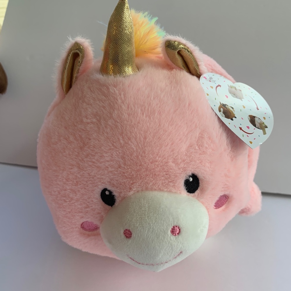 Reversible animal plush brand new